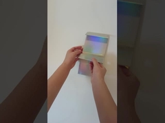 Özel Logo Manyetik Flap Kapak Kutusu Katlanabilir Noel Hediye Kutuları Katlanabilir Kutular Toptan