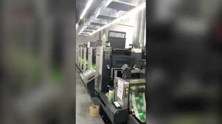 Özel Ambalaj Çıkartmaları ve Ürün Etiketleri için Otomatik Rulo Etiket Baskısı