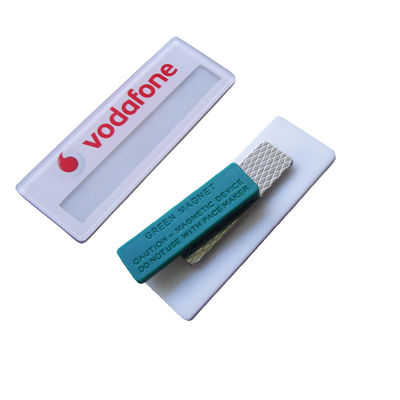 satın al Özel Akrilik İsim Rozetleri Magnetik Çalışan İsim Etiketleri İsim Kağıdı Pencere Ekle online manufacture