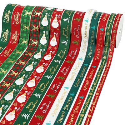 satın al Özel Noel Grosgrain Şerit Basılı Desenlerle Toptan Dekoratif Şerit online manufacture