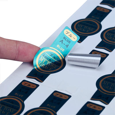 İyi bir fiyat. Özel Gümüş Foliya Etiketleri Su geçirmez Kendi Yapışkan Metal Etiketler Sanat Çaplama çevrimiçi