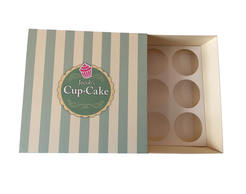 İyi bir fiyat. Tedarikçi İçinde Kağıt Tepsisi ile Toptan Özel Katlanabilir Kağıt Cupcake Kutuları çevrimiçi